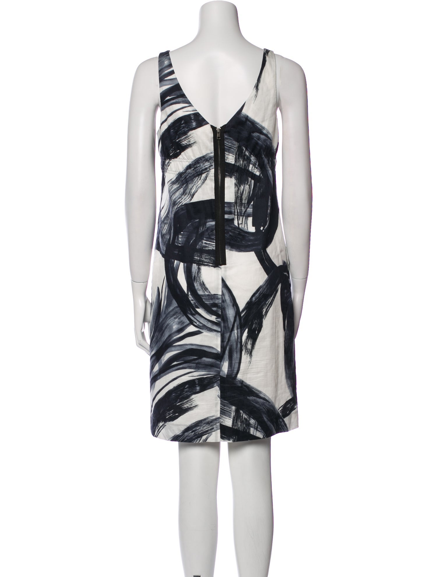 Vince Printed Mini Dress